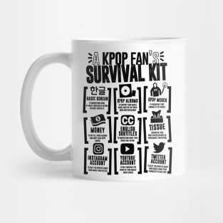 A KPOP FAN'S SURVIVAL KIT Mug